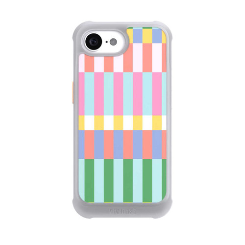 Apple iPhone 16e NIVOmax Checked Theme Pastel