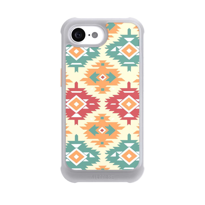 iPhone 16e NIVOmax Modern Tribal Boho Aztec Geometric Design 1