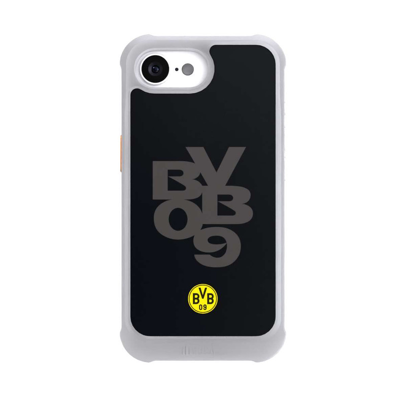 iPhone 16e NIVOmax BVB09 Grau Schwarz