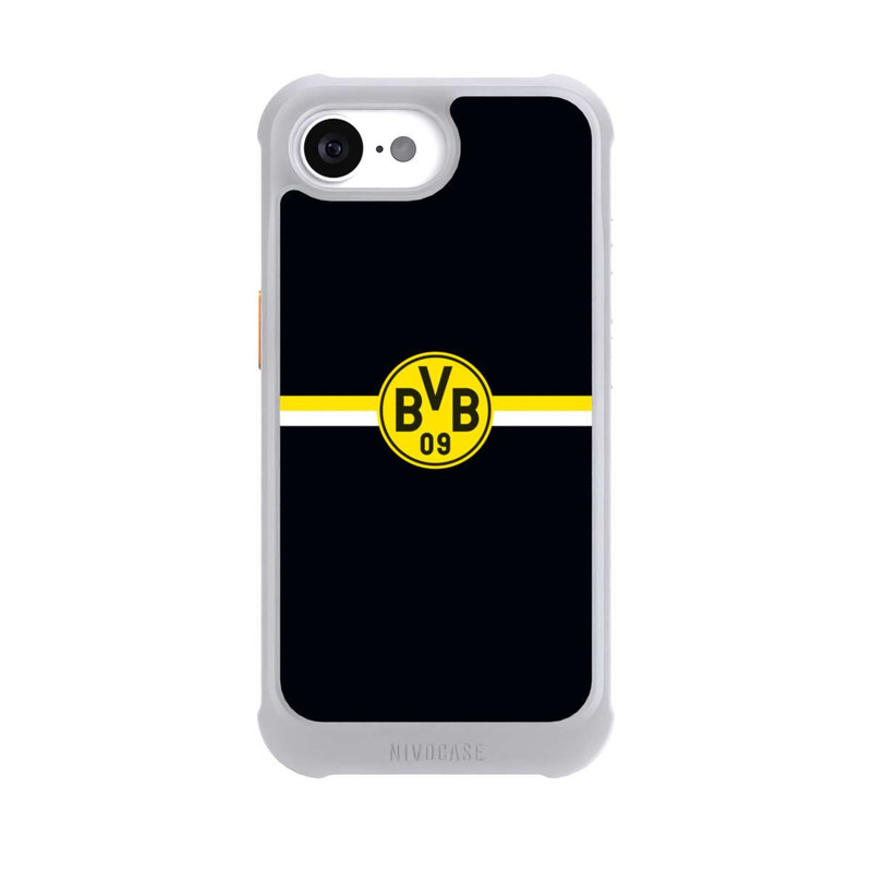 iPhone 16e NIVOmax BVB Logo Stripes