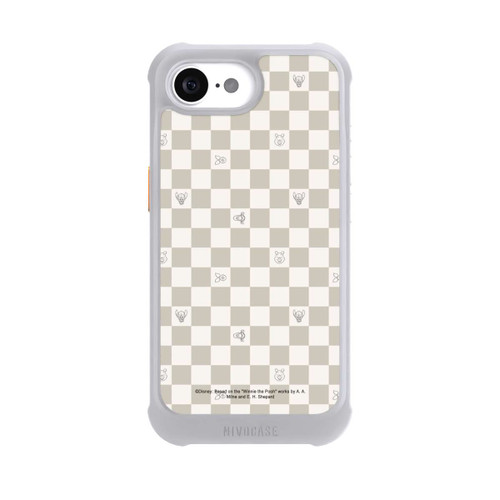 Apple iPhone 16e NIVOmax Winnie Puuh Kariert Beige