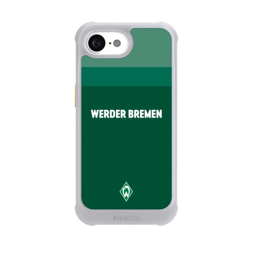 Apple iPhone 16e NIVOmax Werder Bremen Green Stripes