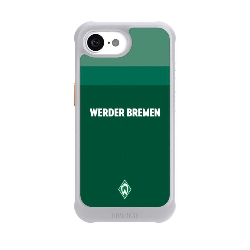 iPhone 16e NIVOmax Werder Bremen Green Stripes