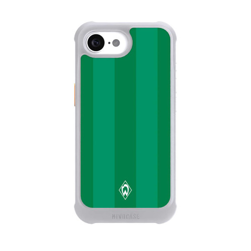 Apple iPhone 16e NIVOmax Werder Bremen in green stripes