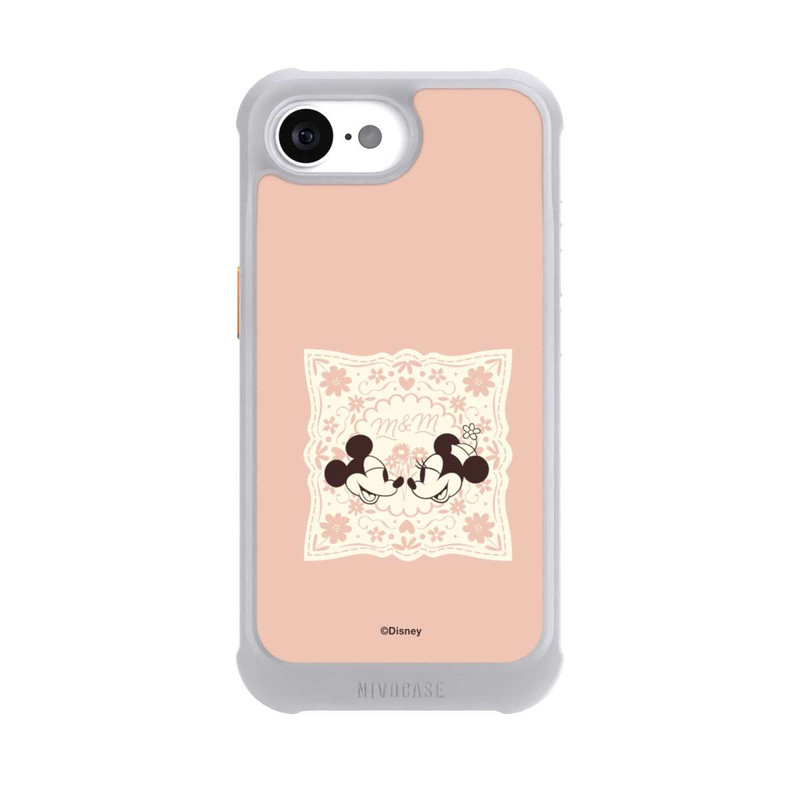 iPhone 16e NIVOmax Minnie and Mickey Forever pink