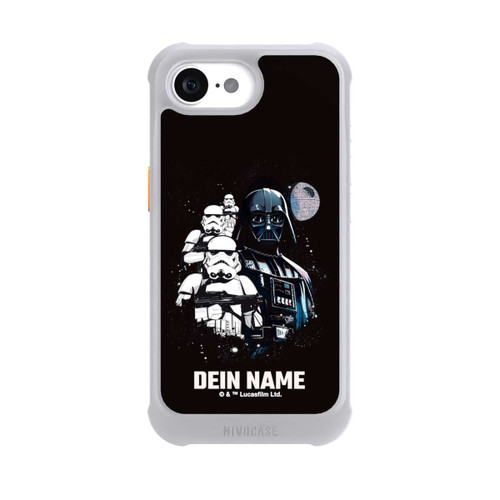 Apple iPhone 16e NIVOmax Dunkle Seite Star Wars Personalisierbar 