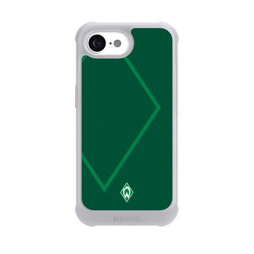Apple iPhone 16e NIVOmax Werder Green Diamond-shaped element