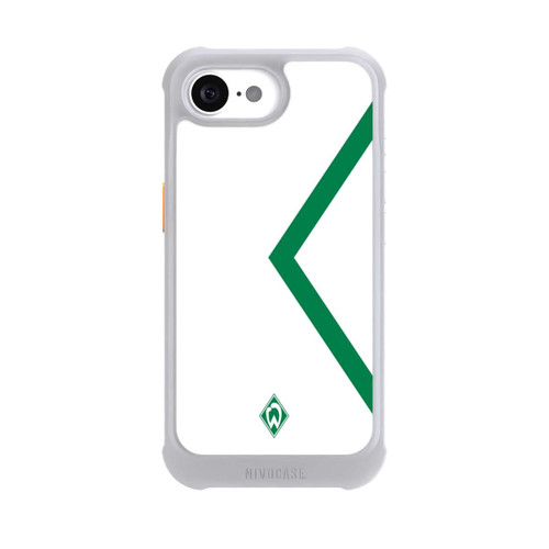 Apple iPhone 16e NIVOmax Werder Bremen diamond-shaped green