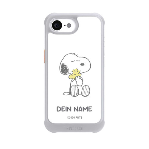 Apple iPhone 16e NIVOmax Snoopy And Woodstock Cuddling Customisable