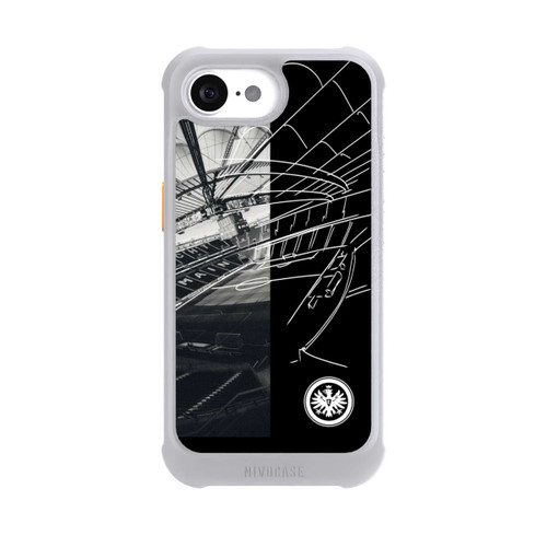 Apple iPhone 16e NIVOmax Eintracht Frankfurt Stadion Fotoskizze