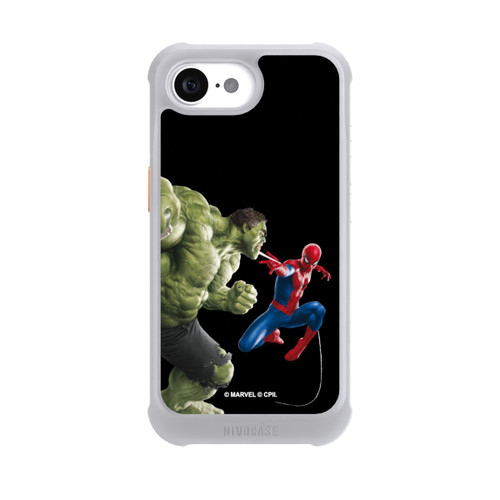 Apple iPhone 16e NIVOmax Spider-Man affronte Hulk