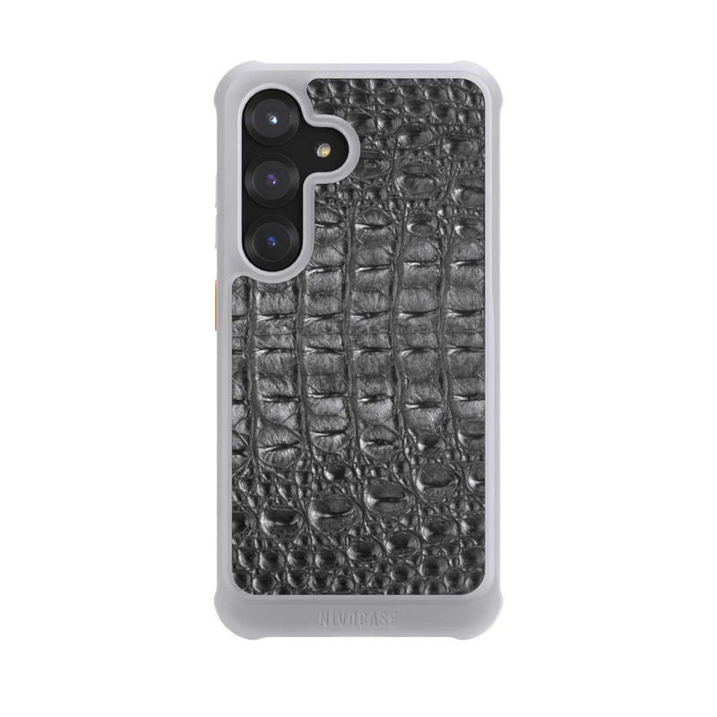 Galaxy S25 NIVOmax Croco Noir