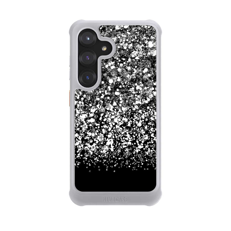 Galaxy S25 NIVOmax Schneefall Glitzerlook