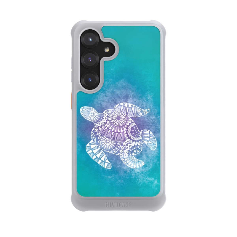 Galaxy S25 NIVOmax Mandala Schildkröte