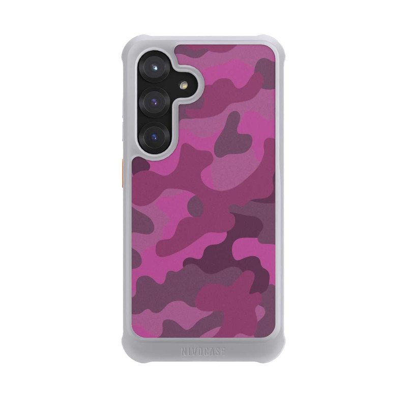 Galaxy S25 NIVOmax Pink Denim Camo
