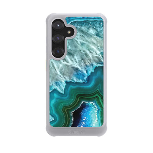 Samsung Galaxy S25 NIVOmax Kristall Achat Grün