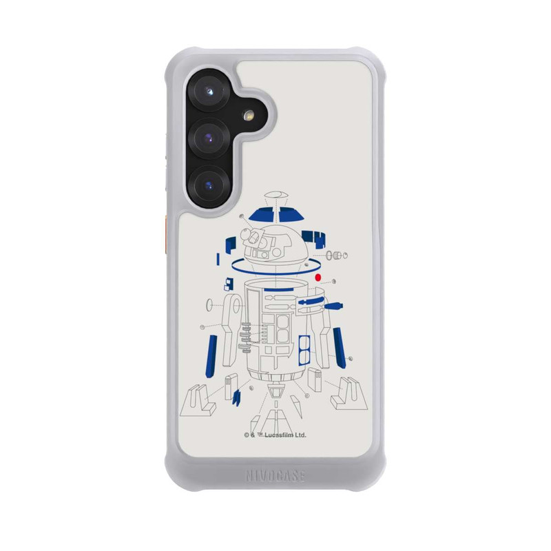 Galaxy S25 NIVOmax R2D2 Dessin éclaté - StarWars 8