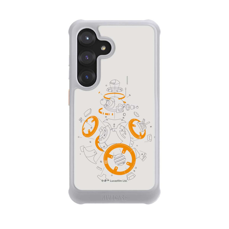 Galaxy S25 NIVOmax BB8 Explosionszeichung - StarWars 8