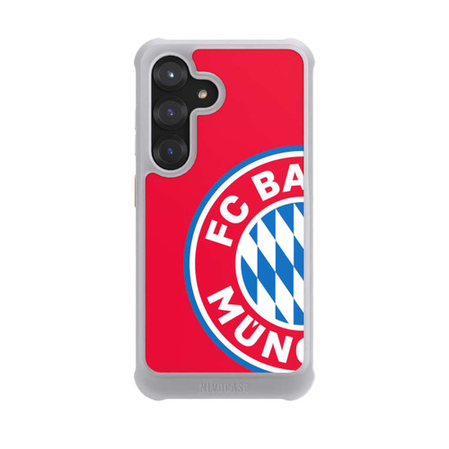 Samsung Galaxy S25 NIVOmax Großes FCB Logo Rot