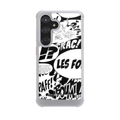 Samsung Galaxy S25 NIVOmax Sprechblasen Asterix Schwarz