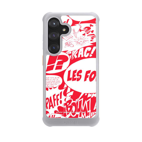 Samsung Galaxy S25 NIVOmax Sprechblasen Asterix Rot
