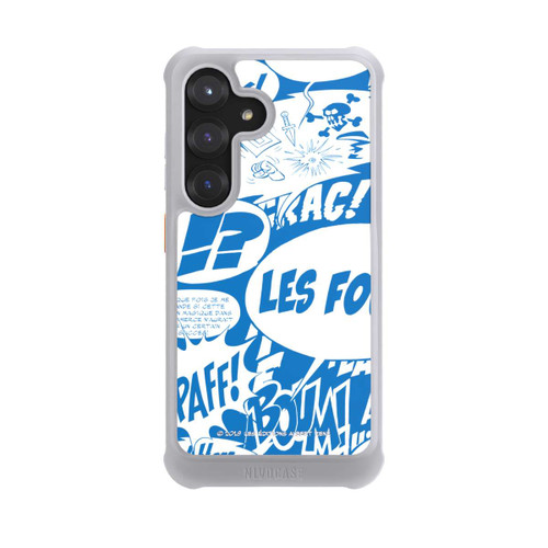 Samsung Galaxy S25 NIVOmax Sprechblasen Asterix Blau
