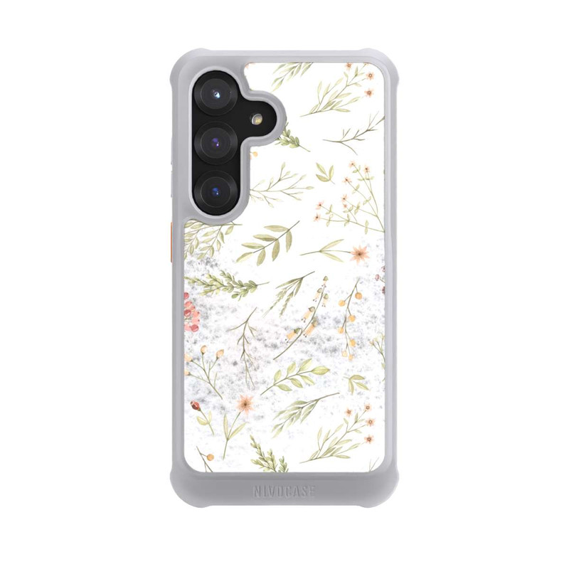 Galaxy S25 NIVOmax Floral Marble