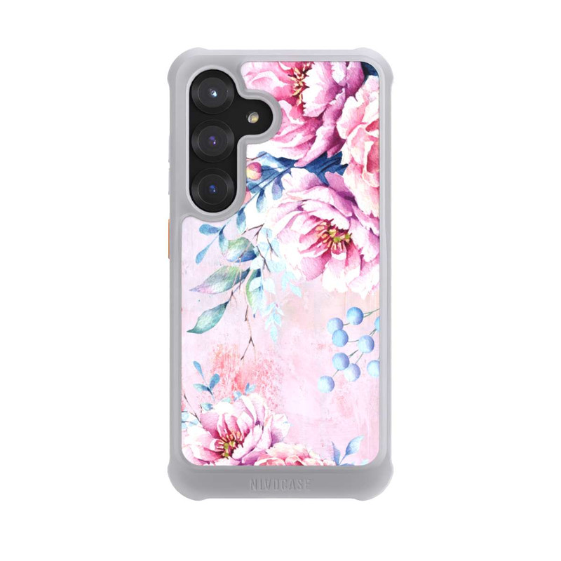 Galaxy S25 NIVOmax Aquarell Blume 3