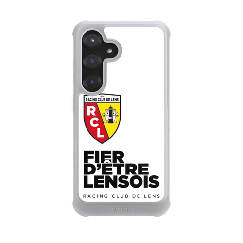 Samsung Galaxy S25 NIVOmax RC Lens Fier D'être Lensois - Weiß