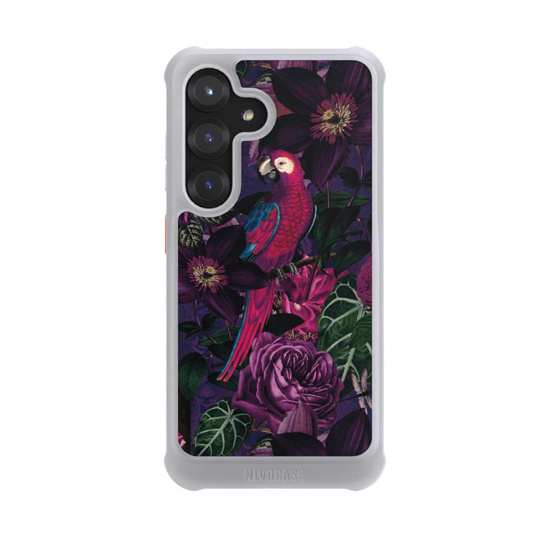 Galaxy S25 NIVOmax Vogel im dunklen Dschungel