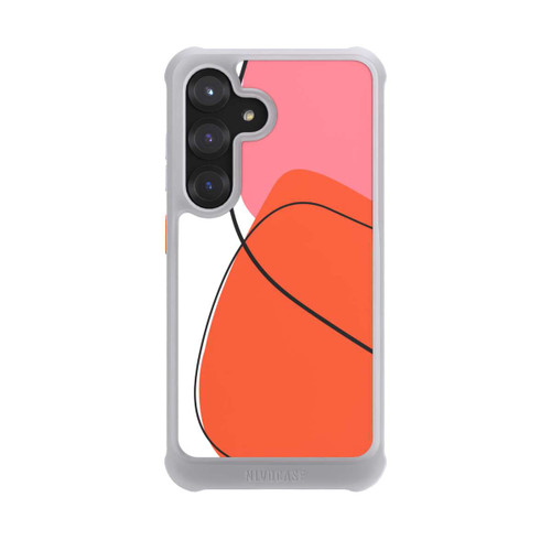 Samsung Galaxy S25 NIVOmax Meine orangefarbene Kunst