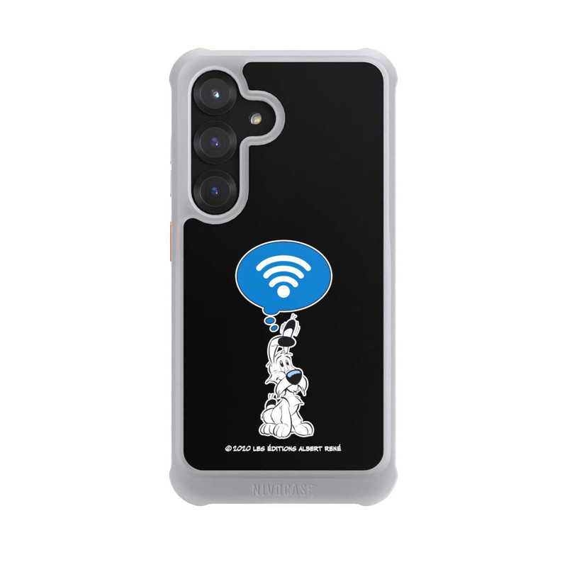 Galaxy S25 NIVOmax Idefix W-LAN - Schwarz Hintergrund
