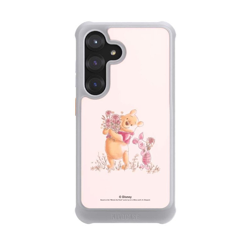 Galaxy S25 NIVOmax Winnie Puuh and Ferkel Blumen