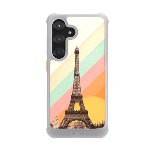Samsung Galaxy S25 NIVOmax Eiffelturm Regenbogen