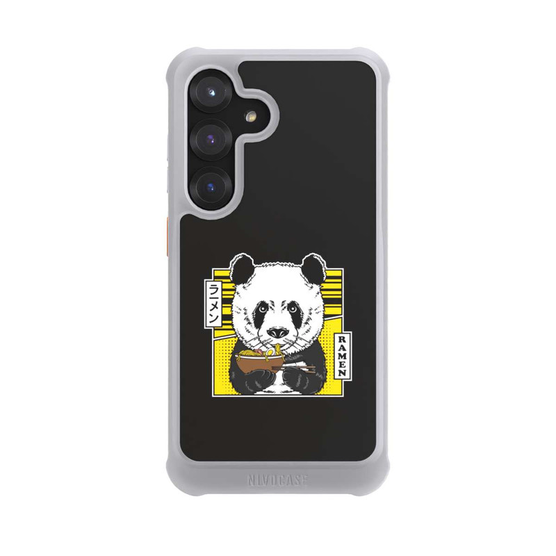 Galaxy S25 NIVOmax Panda und Ramensuppe