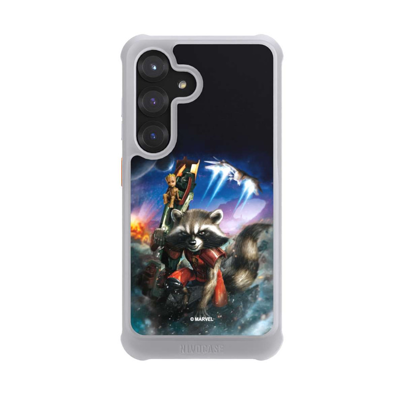 Galaxy S25 NIVOmax Rocket & Baby Groot Guardians Of The Galaxy