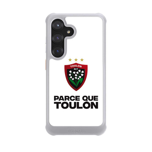 Samsung Galaxy S25 NIVOmax RC Toulonnais Blanc