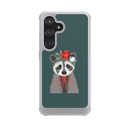 Samsung Galaxy S25 NIVOmax weihnachtlicher Waschbär