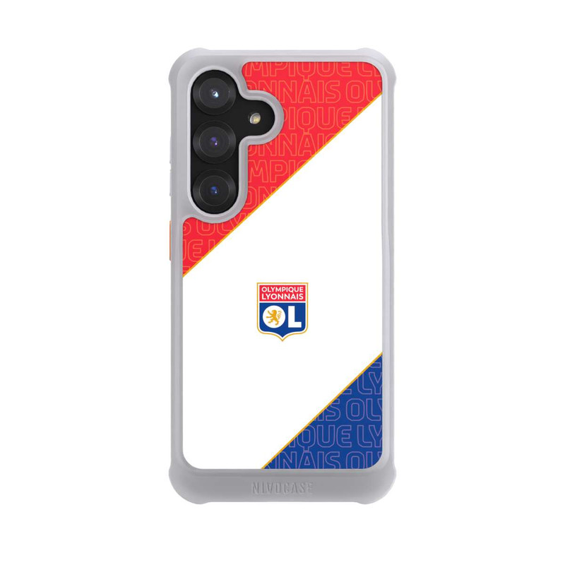 Galaxy S25 NIVOmax OL Logo Rot und Blau