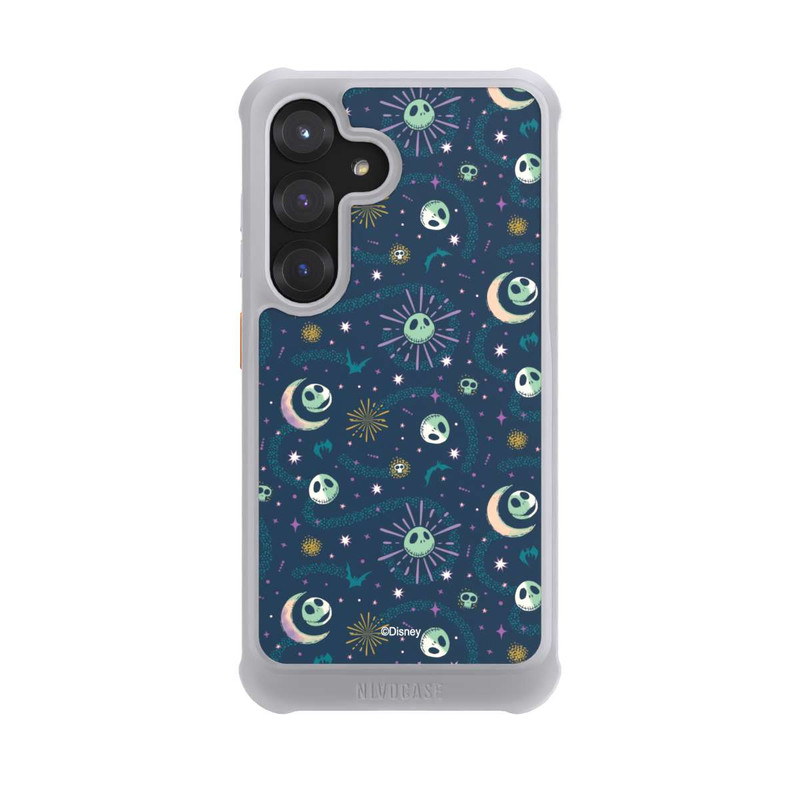 Galaxy S25 NIVOmax Nightmare Before Christmas Jack Skellington Pattern Moon