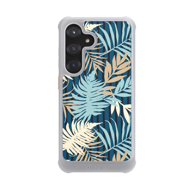 Galaxy S25 NIVOmax Palm Garden Beige Pattern