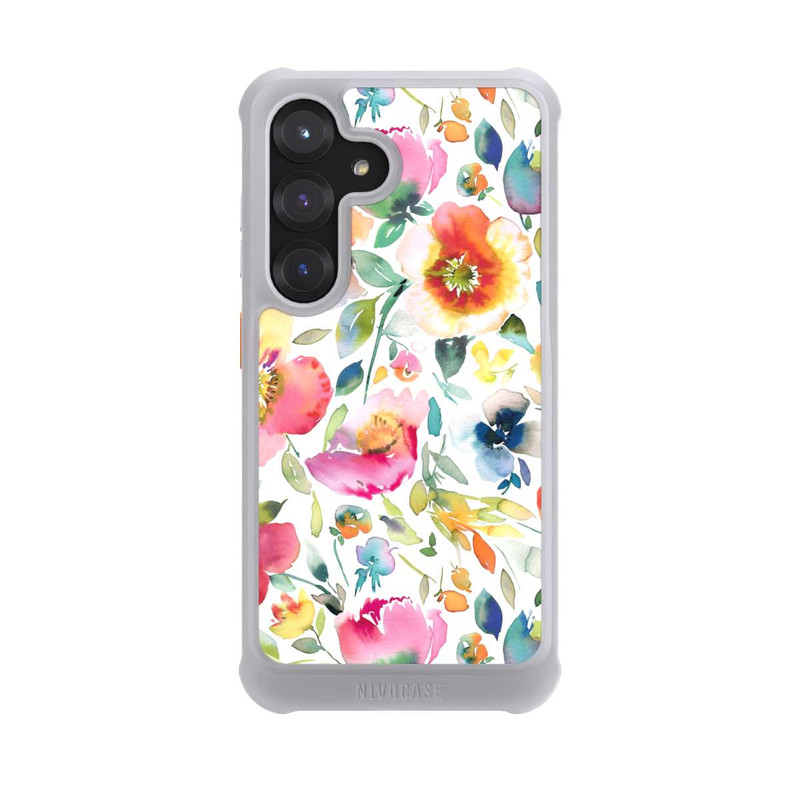 Galaxy S25 NIVOmax Psychedelic Poppies Multicolor
