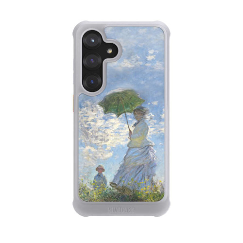 Samsung Galaxy S25 NIVOmax Frau mit Sonnenschirm - Monet