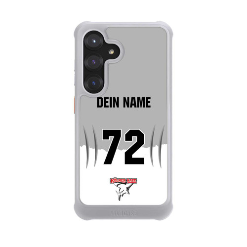 Samsung Galaxy S25 NIVOmax Kölner Haie Trikotmotiv Personalisierbar
