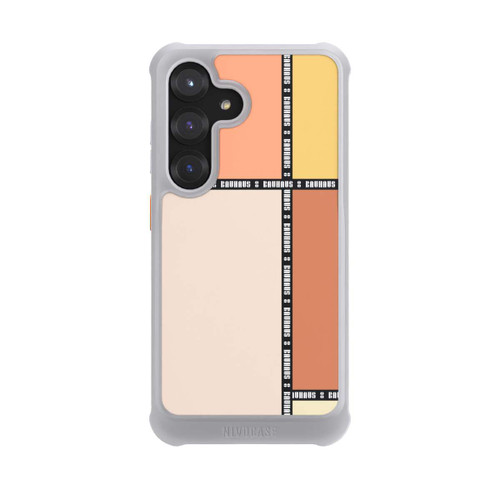 Samsung Galaxy S25 NIVOmax Bauhaus Squares-Pastel