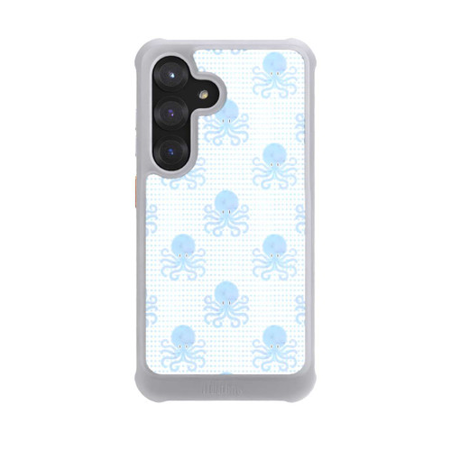 Samsung Galaxy S25 NIVOmax Blue Watercolor Octopus