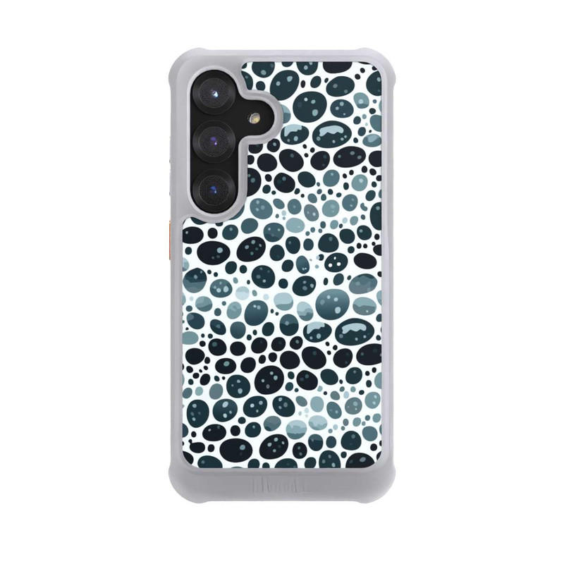 Galaxy S25 NIVOmax Abstract Oval Turquoise
