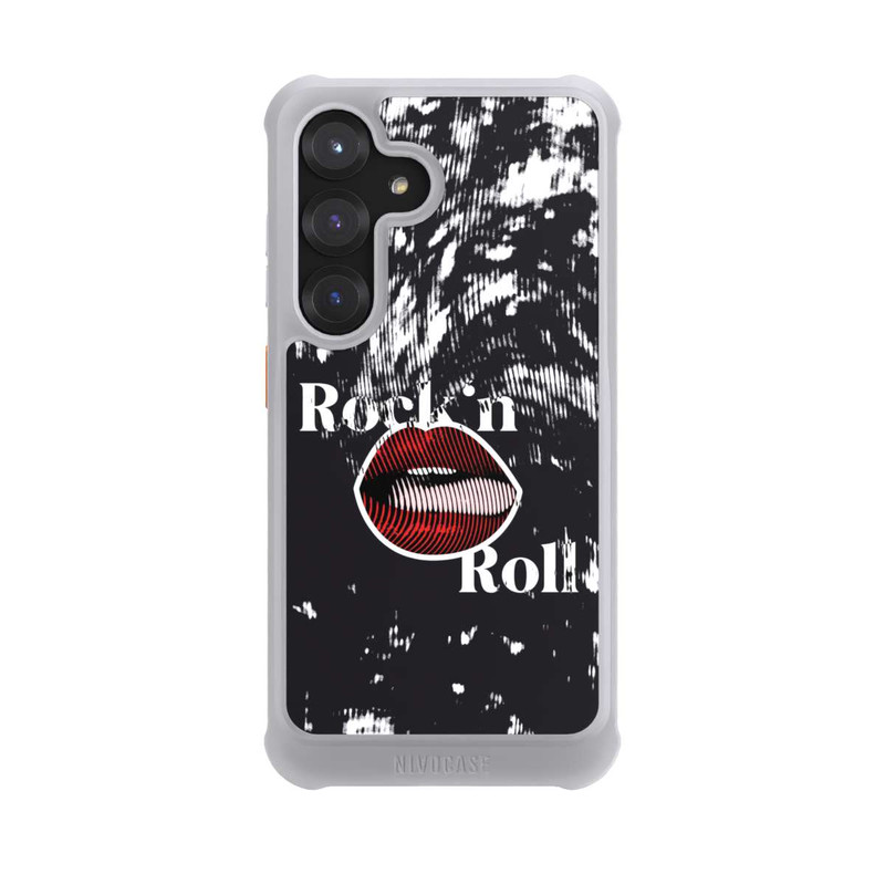 Galaxy S25 NIVOmax Rock 'n Roll Grid Kunst
