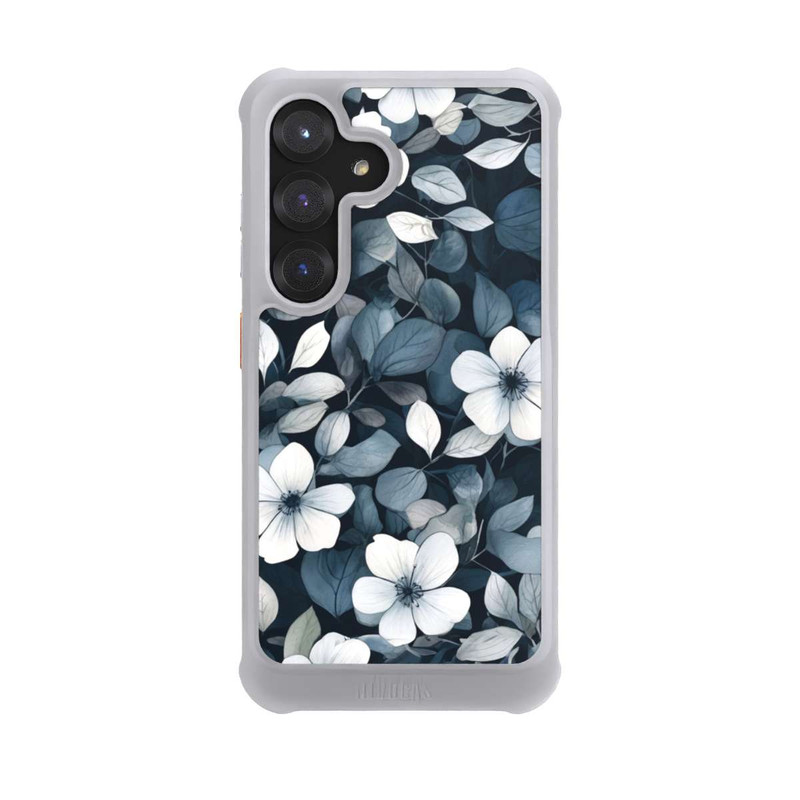 Galaxy S25 NIVOmax Blaue Negativblumen mit KI