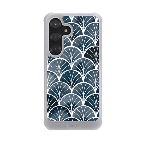 Samsung Galaxy S25 NIVOmax Botanical Breeze Art Deco Grey